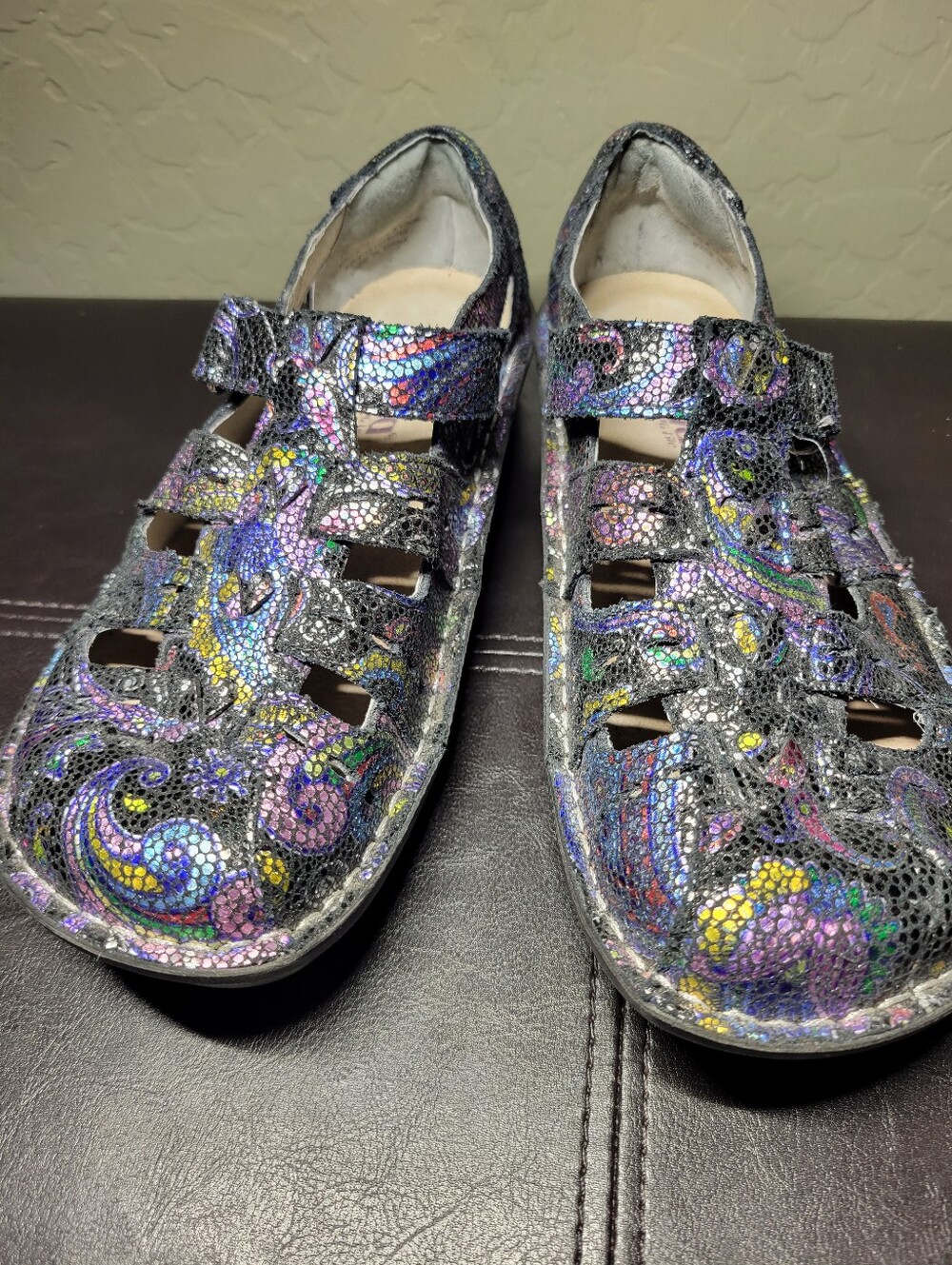 Alegria Pesca sandals PES-542 Size 36(US Size 6) - Picture 2 of 11